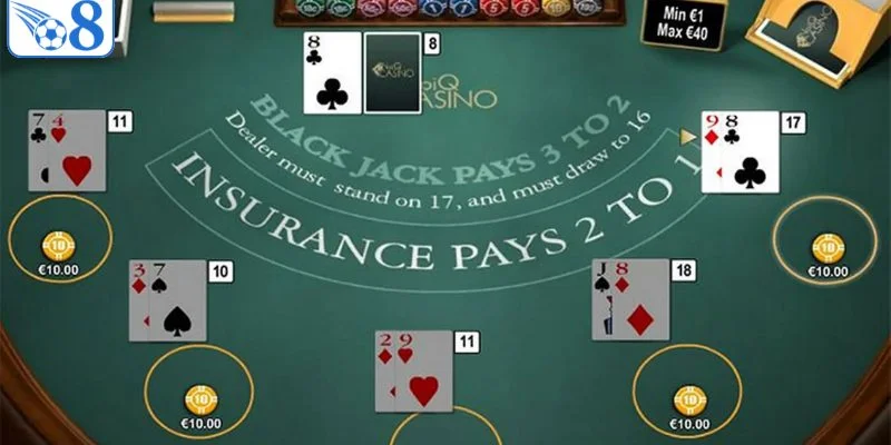 Quy trình trải nghiệm blackjack game